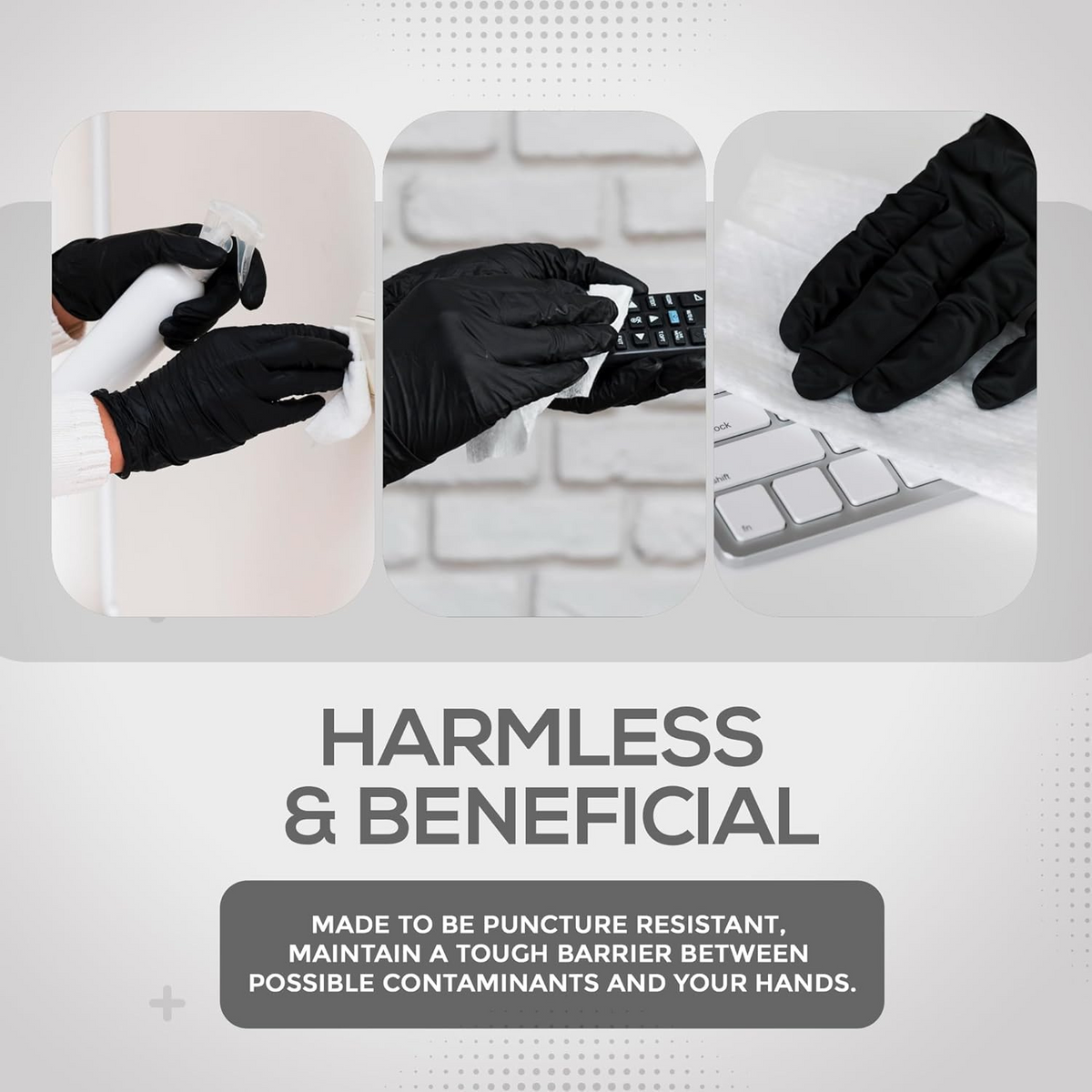 Nitrile Glove Black Small X 1000Pcs