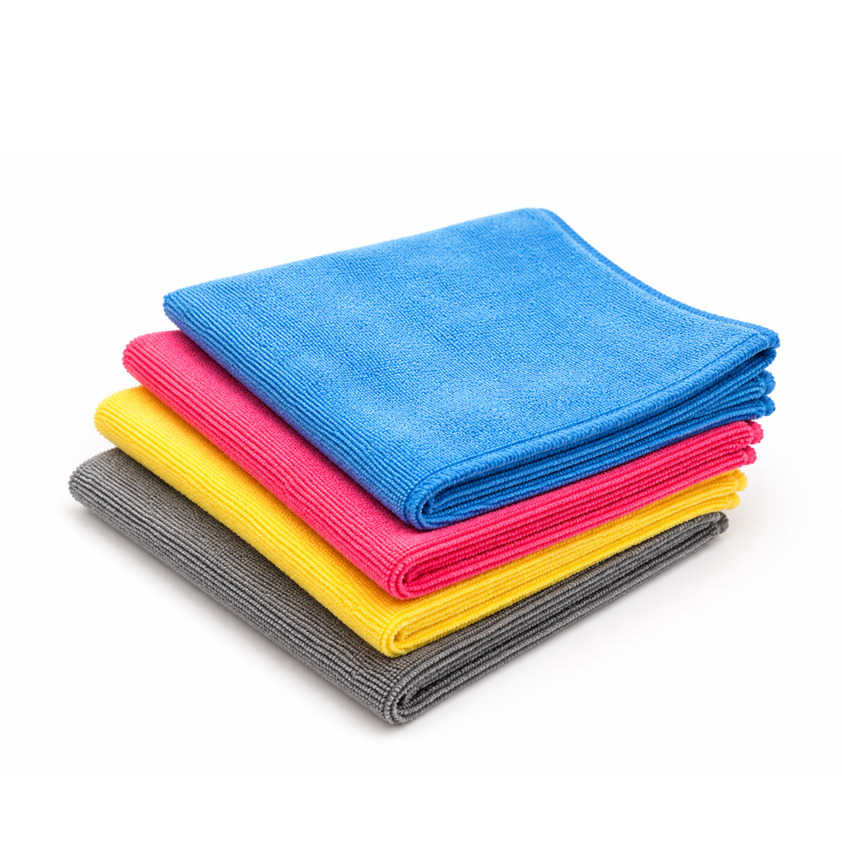 Multicolor Microfiber Clothes - 100Pcs