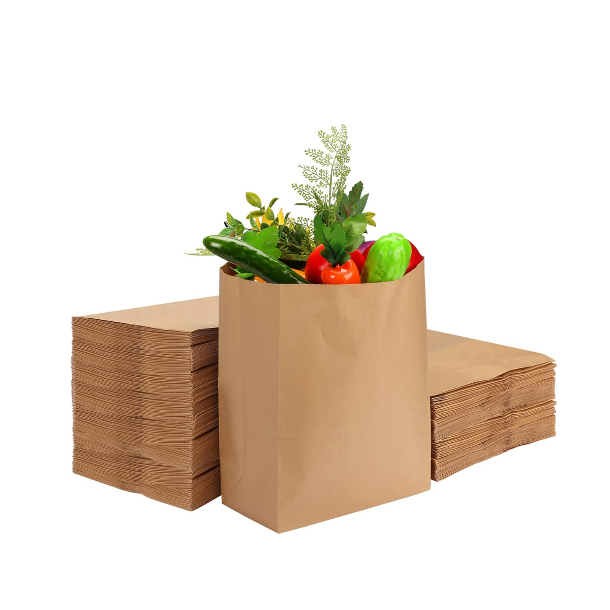 14×18 BROWN KRAFT/PAPER CHIPS BAG x500PCS