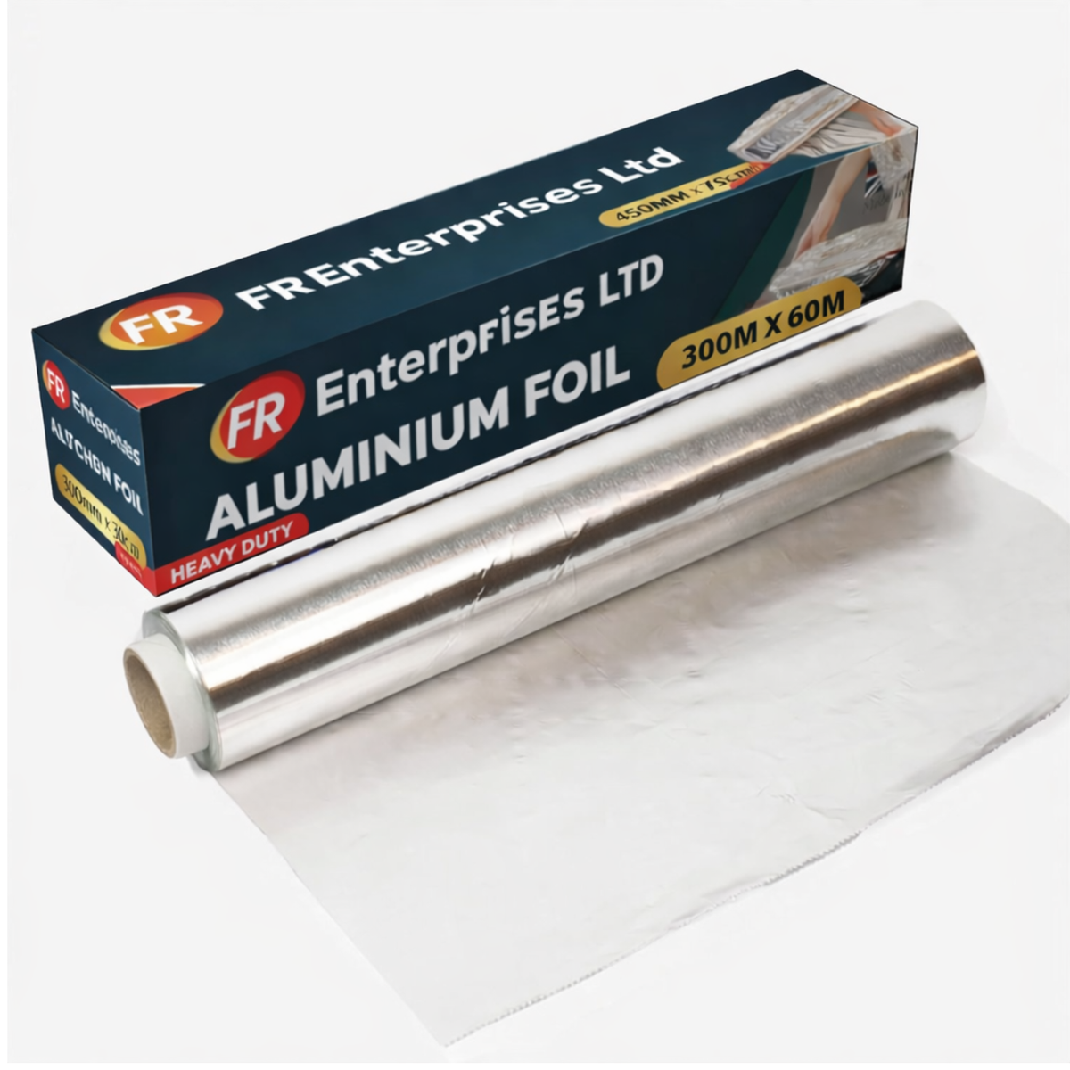 Aluminium Foil 300Mx60M - 1X6ROLL