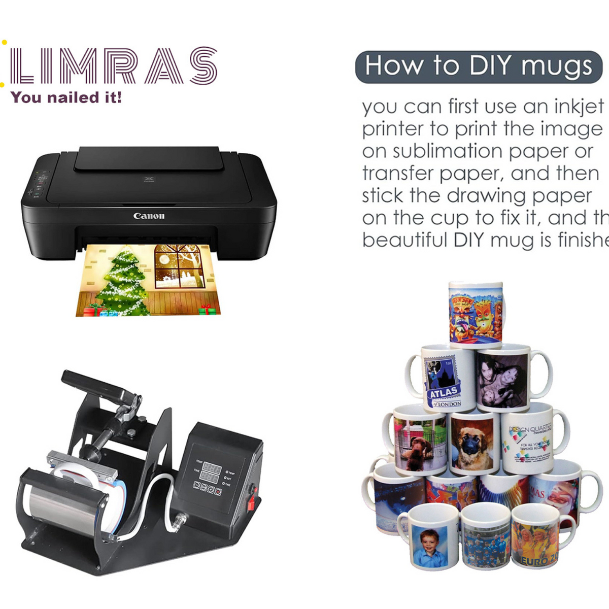 Sublimation Mugs X 36