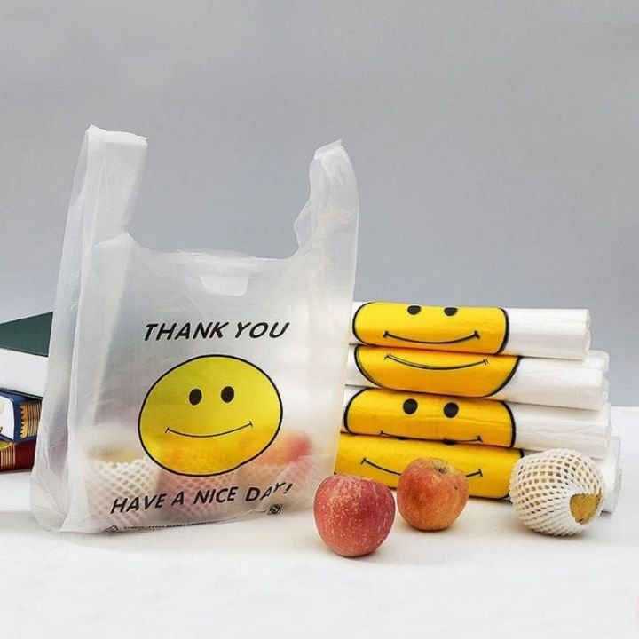 Smiley Bags 11'' X 17'' X 21'' (10 Packs)