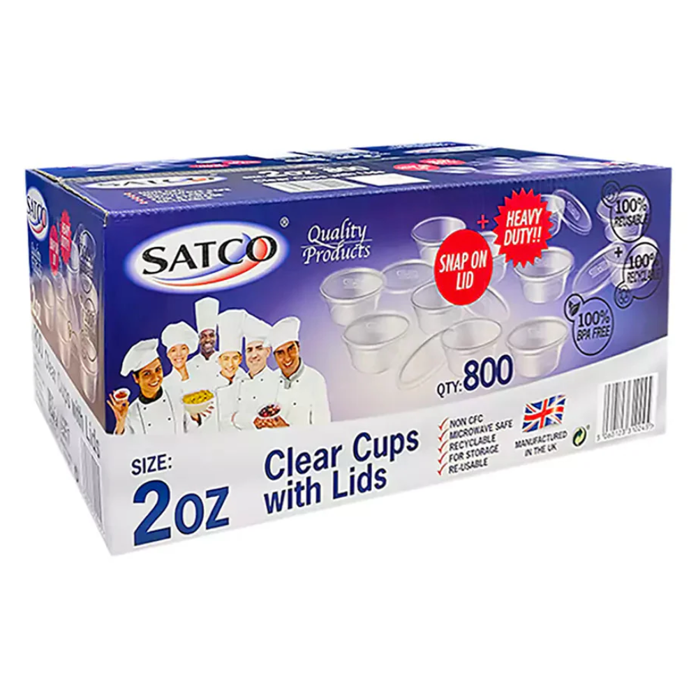 Satco Sauce Cups 2Oz X800Pcs