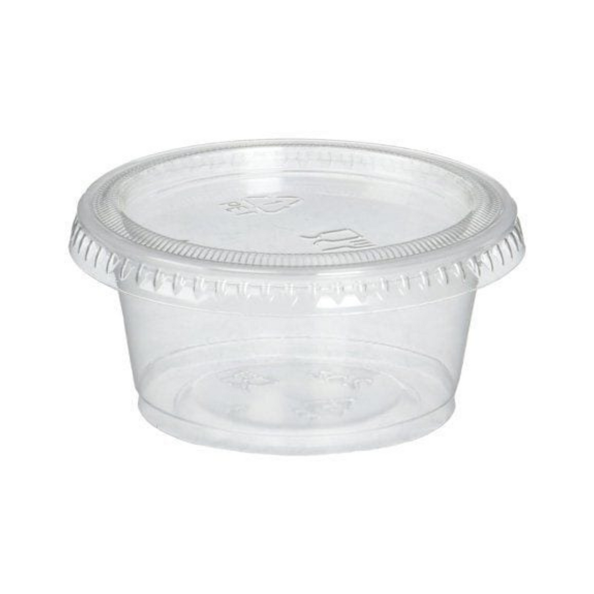 Sauce Cups With Lids 12Oz X250Pcs