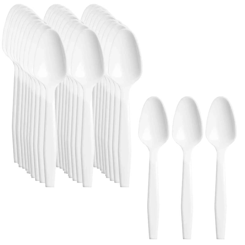 Reusable Plastic Cutlery Set X 250Pcs