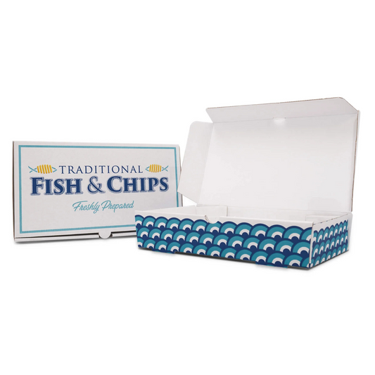 12-Inch Large Fish And Chips Box