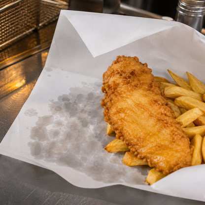 Newspaper Offcut Fish & Chips Paper 18X24