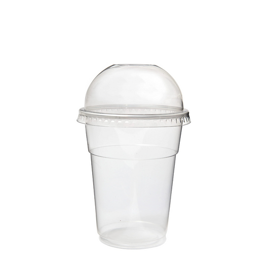 10Oz Plastic Milkshake/Smoothie Clear Cups- 20X50 X 1000Pcs