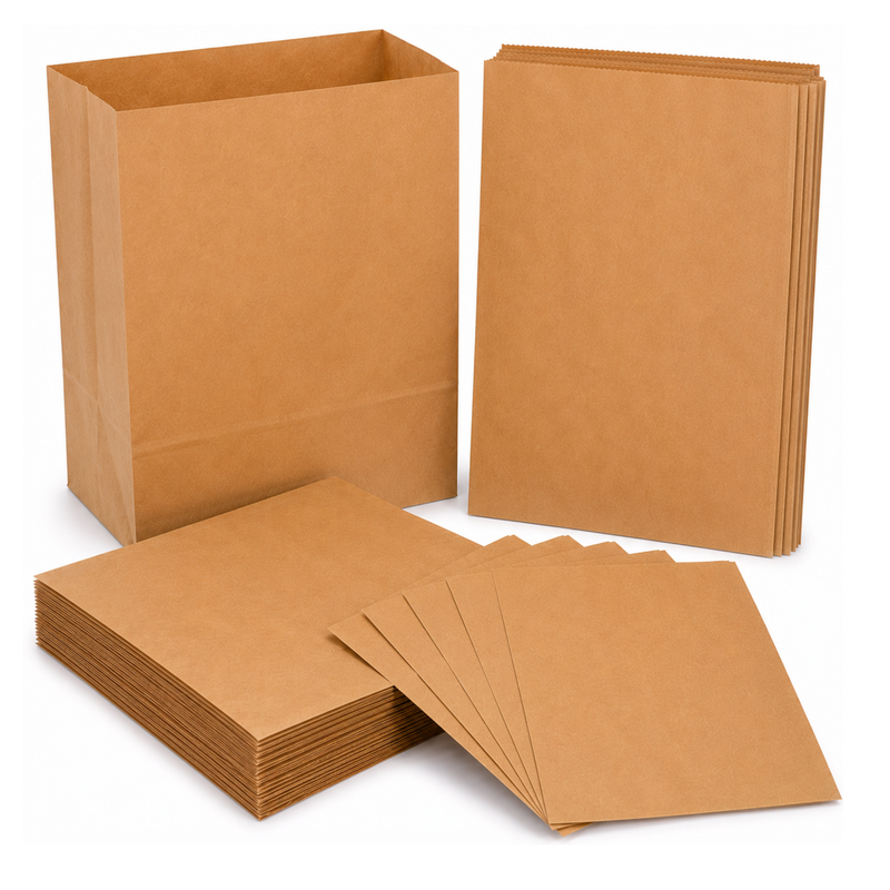 Brown Grease Proof Bags 14X18 X500pcs
