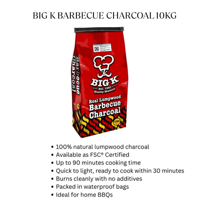 Big K Restaurant Charcoal 15Kg