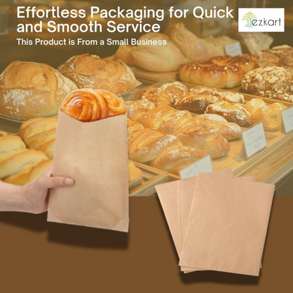 13×14 BROWN KRAFT/PAPER CHIPS BAG x500