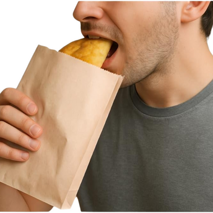 13×14 BROWN KRAFT/PAPER CHIPS BAG x500