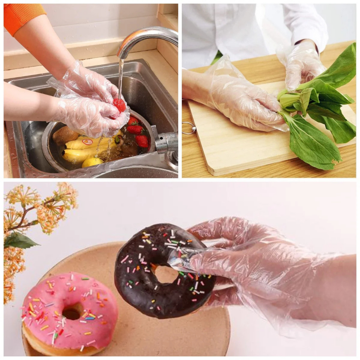 Vinyl Glove Clear Large X 1000Pcs