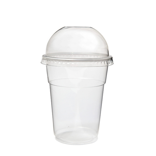 16Oz Plastic Milkshake/Smoothie Clear Cups- 20X50 X 1000Pcs