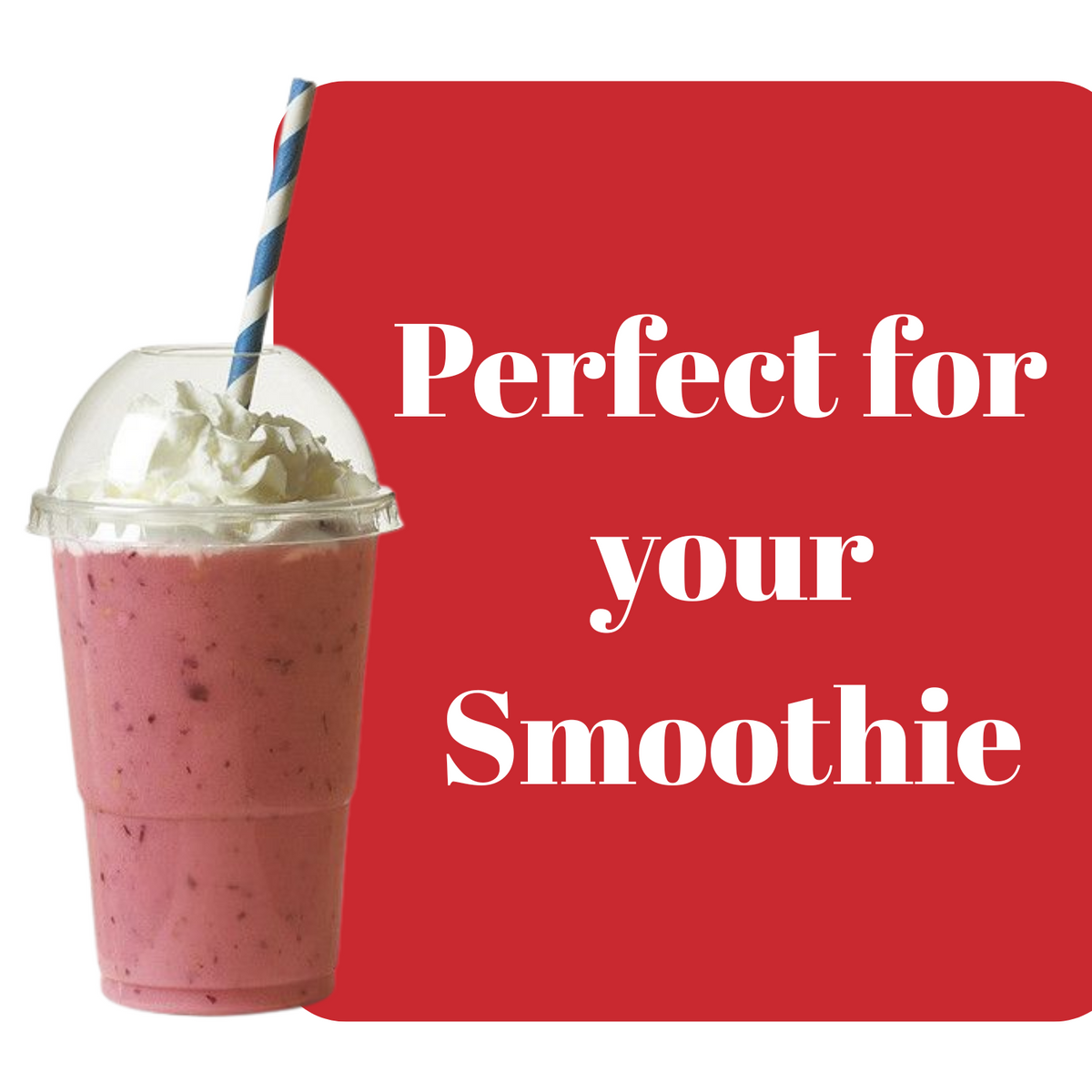16Oz Plastic Milkshake/Smoothie Clear Cups- 20X50 X 1000Pcs
