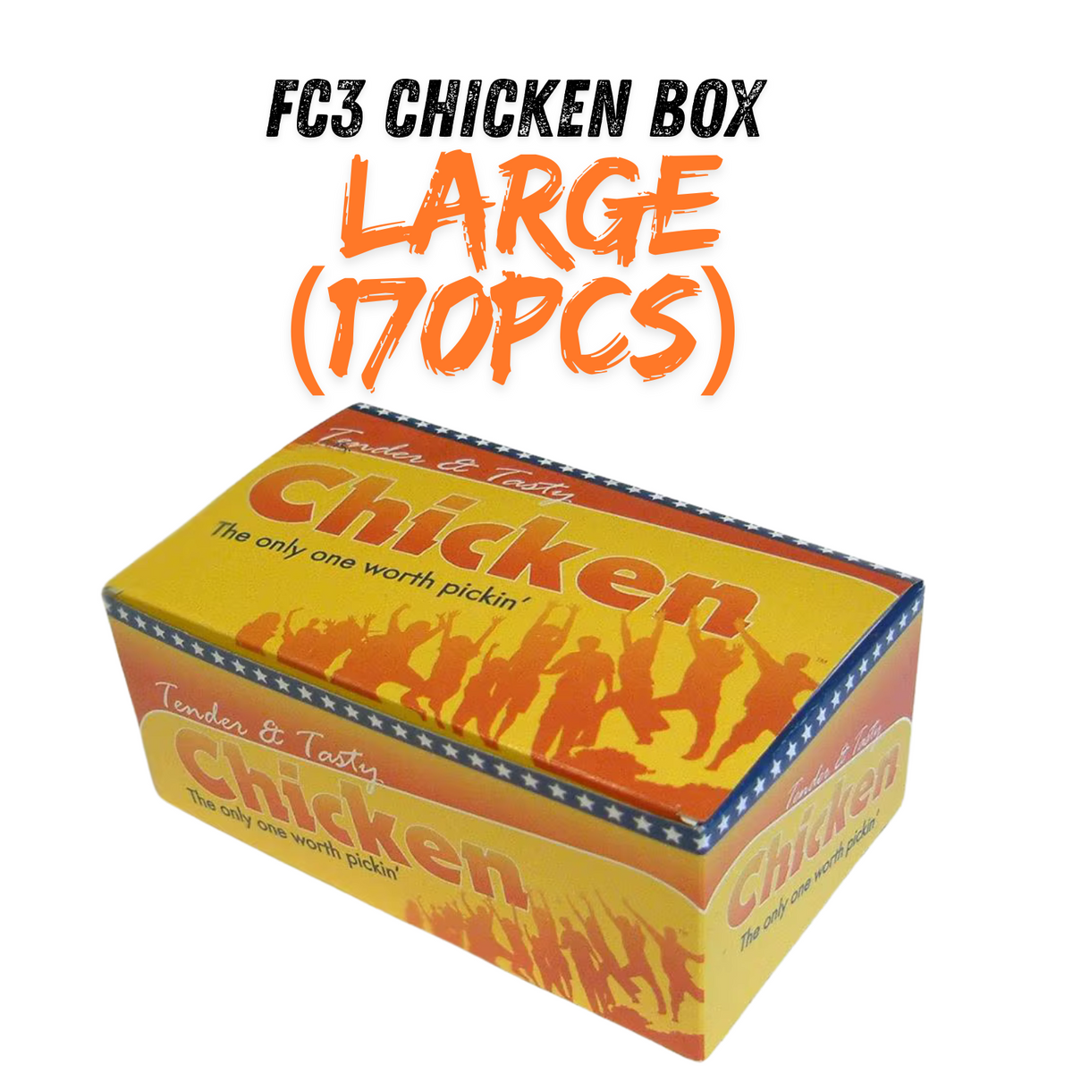 Fc3 Chicken Box Large X170Pcs