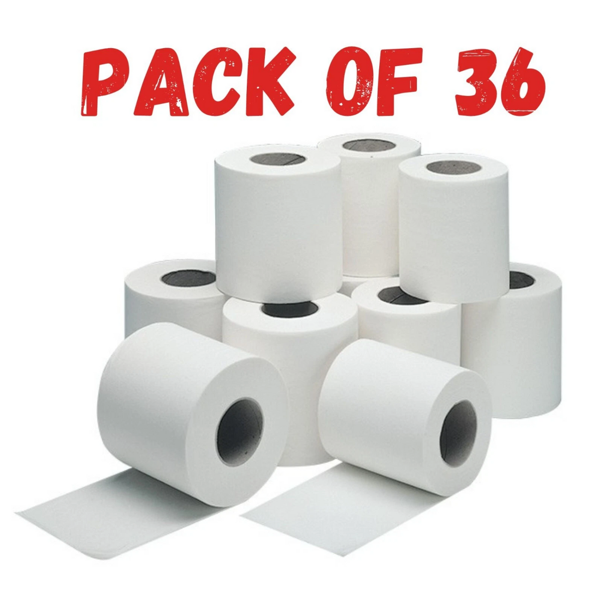 2Ply Luxury Toilet Roll X36Pcs