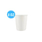 8Oz Double Wall White Cup (20X25) X500pcs