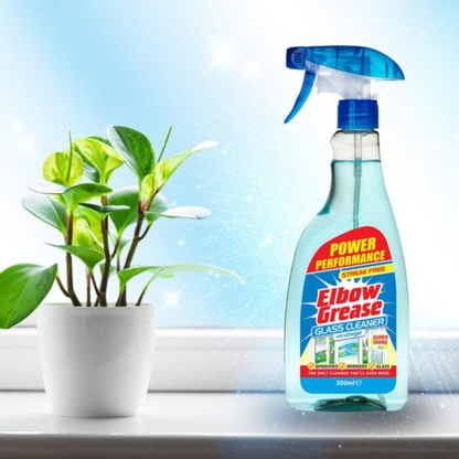 Elbow Grease Glass Cleaner Spray 500ML X8Pcs