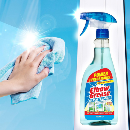 Elbow Grease Glass Cleaner Spray 500ML X8Pcs