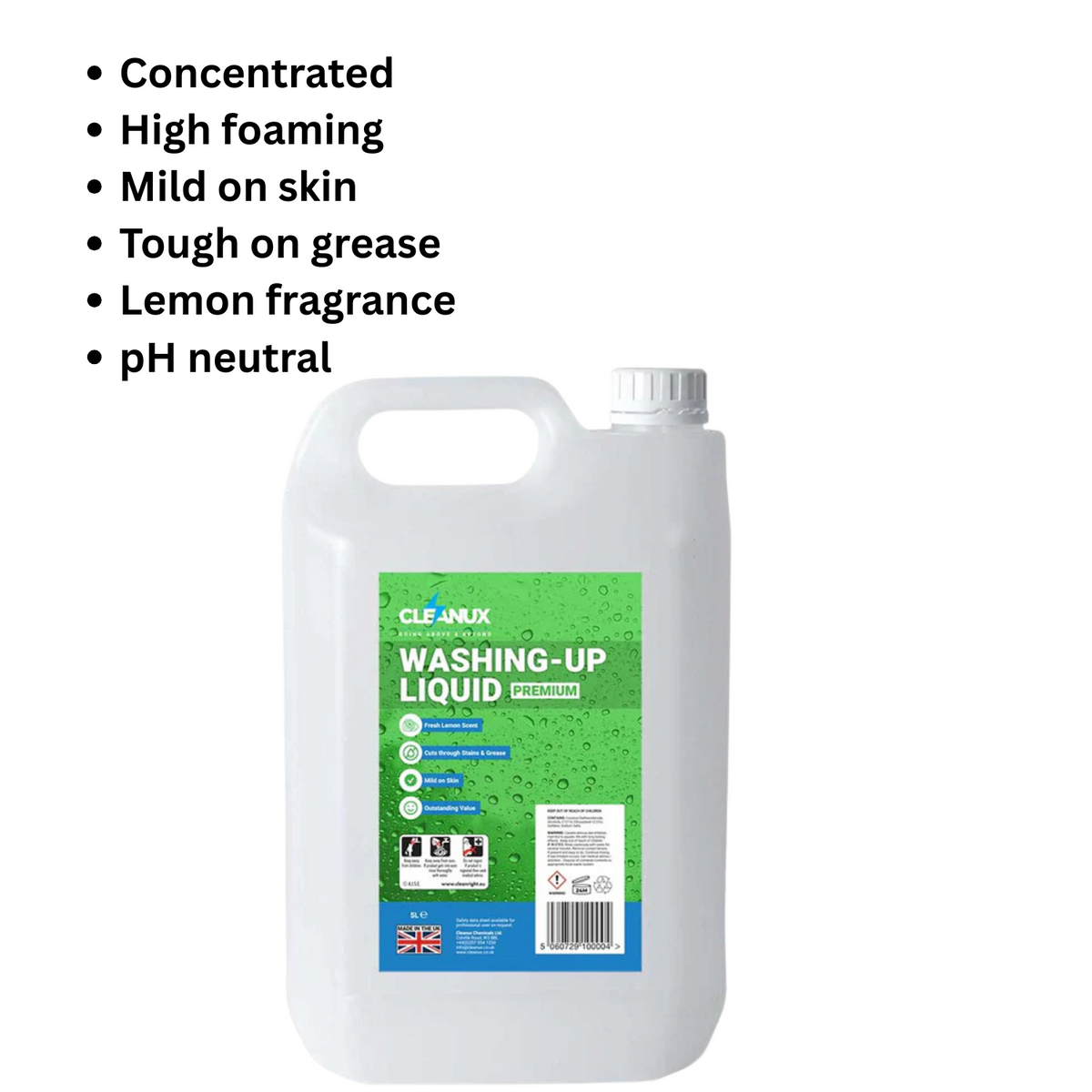 Cleanux Washing Liqudx 5Ltr