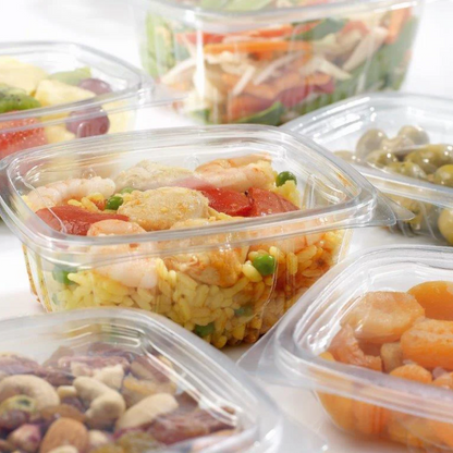 750CC RECTANGULAR SALAD CONTAINER X400PCS