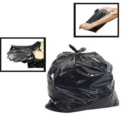 Black Vestro Compactor Sack 22x34x47 x100Pcs