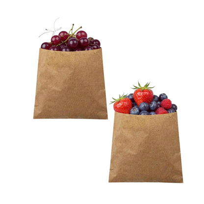 10×10 BROWN KRAFT/PAPER CHIPS BAG x1000