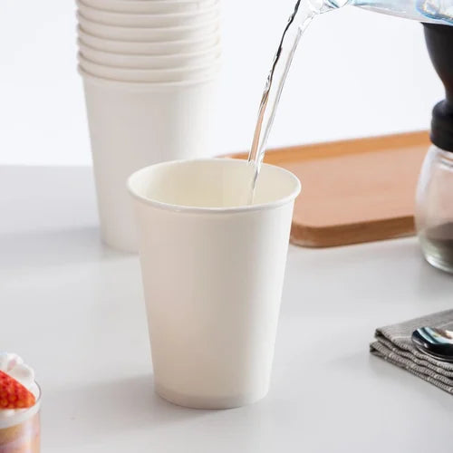 7Oz Single Wall Paper Cup White X1000pcs