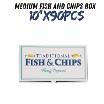 10-Inch Medium Fish And Chips Box