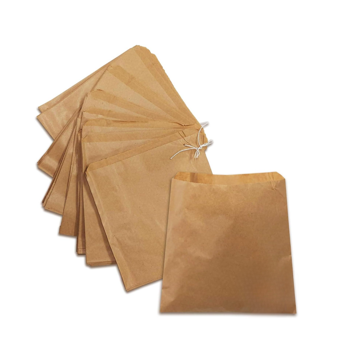 12×12 BROWN KRAFT/PAPER CHIPS BAG x1000