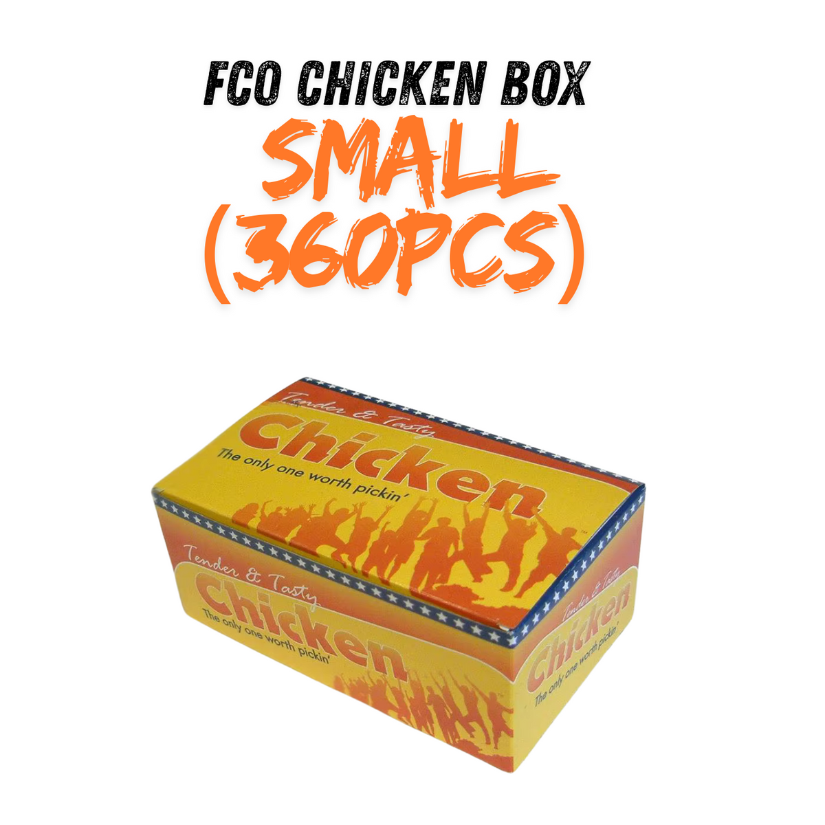 Fc0 Chicken Box Small X360Pcs