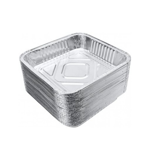 Foil Container 9X9X1.5 X200Pcs