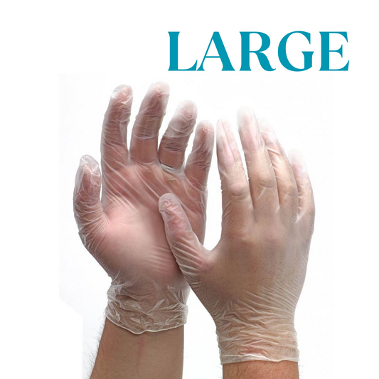 Vinyl Glove Clear Large X 1000Pcs