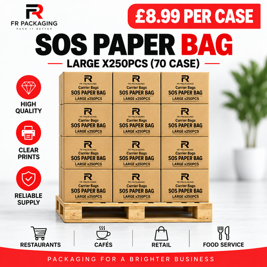 Sos Paper Bag Large X250Pcs(70 Case)