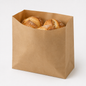Brown Grease Proof Bags 13X14 X 500pcs