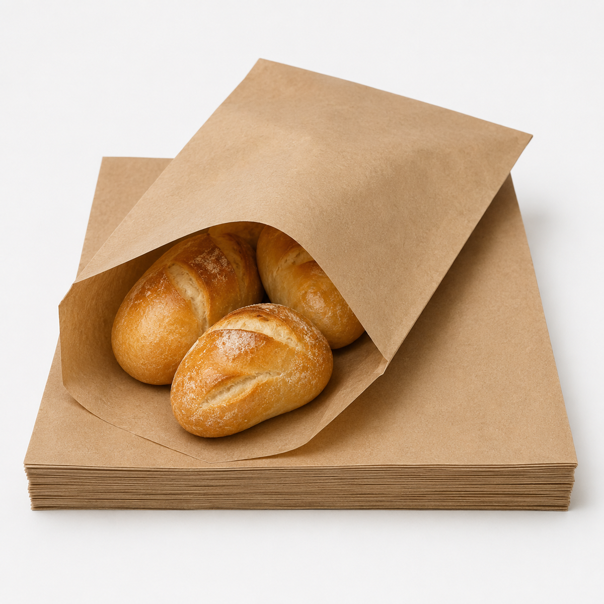 Brown Grease Proof Bags 12X12 X 1000pcs