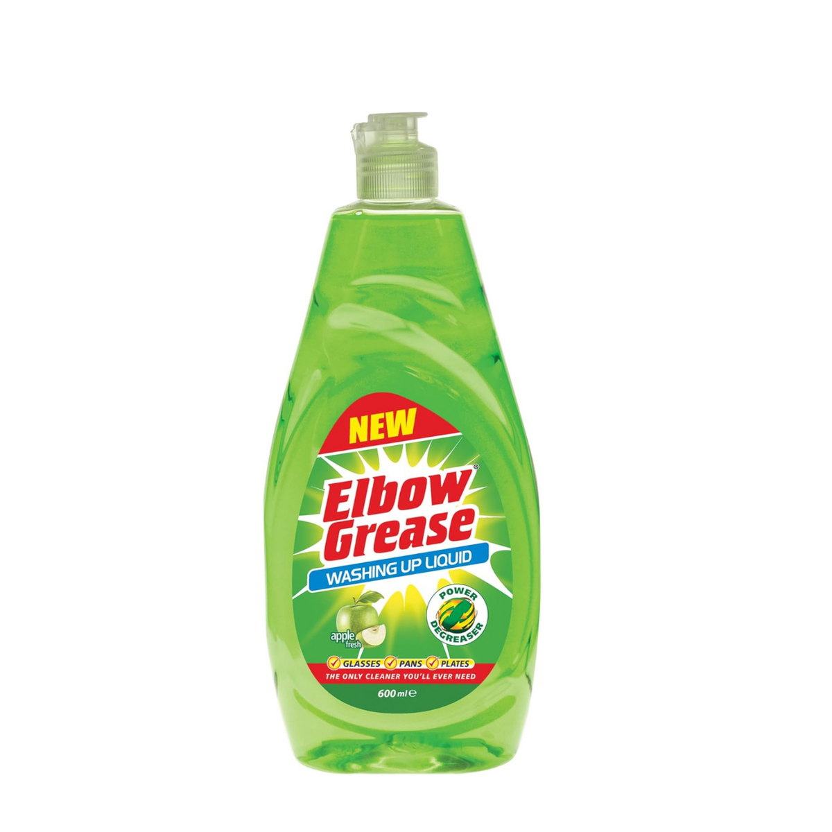 Elbow Grease Washing Up Liquid 600ML X12Pcs