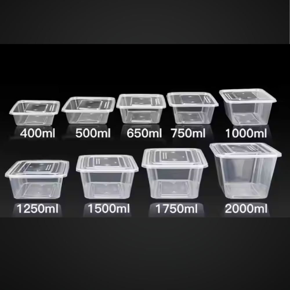 1000CC MICROWAVE CONTAINERS X250