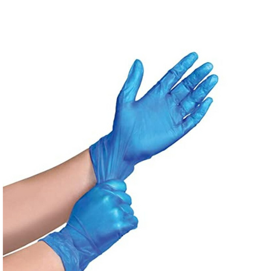 Vinyl Blue Gloves S/M/L/Xl 2000Pcs