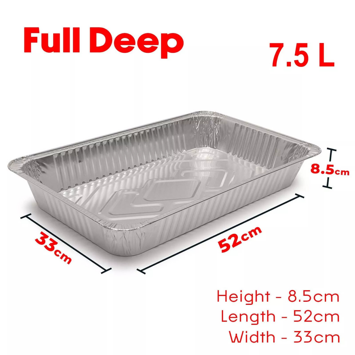 Full Deep Gastro Container X50Pcs