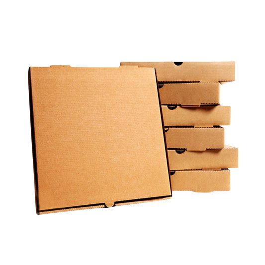 Plain Pizza Box 24 Inch Brown X90Pcs