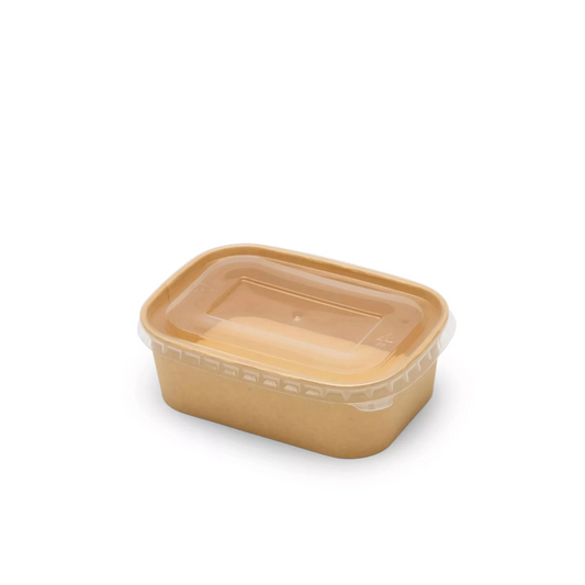 Salad Rectangular Kraft 500Ml (300Pcs)