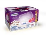 Satco C1000 Microwave W/Lids X 250Pcs
