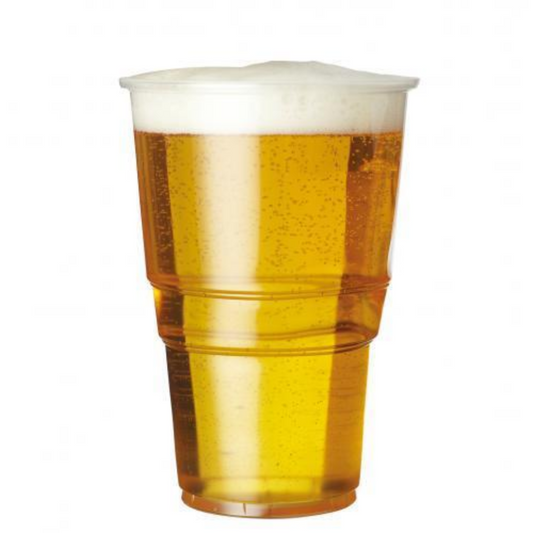 Half Pint Ce Brim Clear Pp Cup 20X50 (1000Pcs)