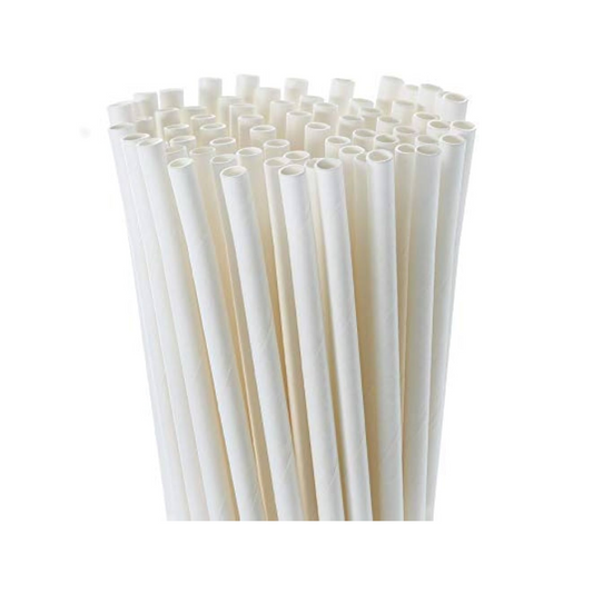 Bio Based Disposable Straws 8Mm X150Pcs