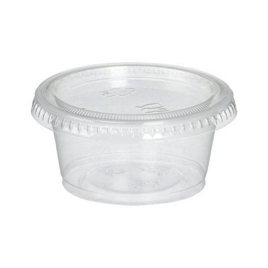 Sauce Cups With Lids 12Oz X250Pcs