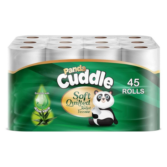 PANDA 3-PLY ALEO VERA ROLL X45PCS