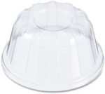 6/8/10Oz Pet Plastic Dome Lids For Ice Cream Cup/Bowl X1000Pcs