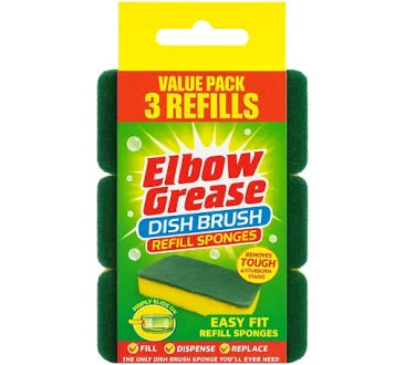 Elbow Grease Dish Brush Refill Sponges